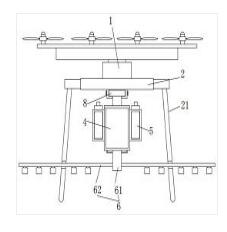 具有高效噴藥結(jié)構(gòu)的植保無人機