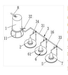林下大規(guī)模畜牧養(yǎng)殖禽類供水系統(tǒng)及其水量調(diào)節(jié)方法