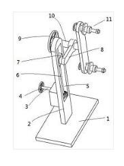 一種減振器安裝拆卸托架