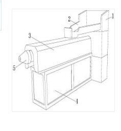 一種間隔加熱塑料擠出機(jī)