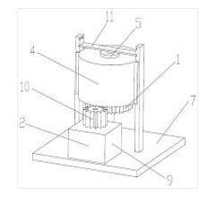 一種基于燃?xì)庠畹闹够匦妥詣?dòng)點(diǎn)火、火力調(diào)節(jié)裝置