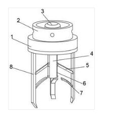 一種機(jī)器人機(jī)械手夾取結(jié)構(gòu)及夾取方法