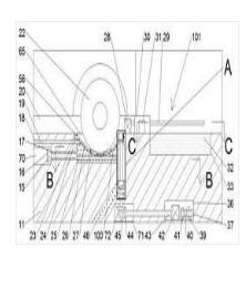 一種雙輪驅(qū)動汽車輪胎表面清潔和磨損度檢測裝置
