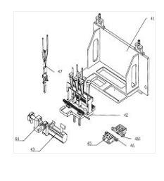 一種鎖夾和彈簧座的裝配裝置