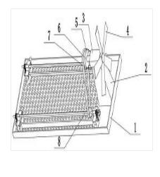 一種風(fēng)力驅(qū)動(dòng)增氧的人工濕地