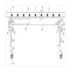 一種用于眼科的便于使用型推車