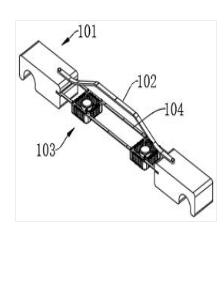 一種框架結構式可切換軌道式檢修小車