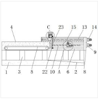 一種纖維復(fù)合板的定位裁切裝置
