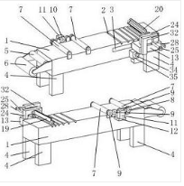 一種快遞行業(yè)使用的制作筒狀包裝裝置
