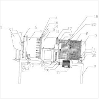 一種硬幣清洗、干燥與分離一體化裝置