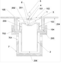 一種便于清理的防臭地漏