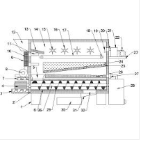 一種牛糞脫水加工裝置